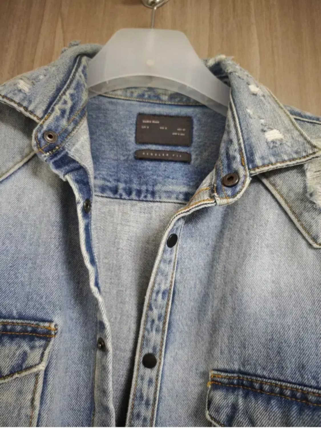 [신풍급] ZARA 고급 데님 셔츠 상품이미지3