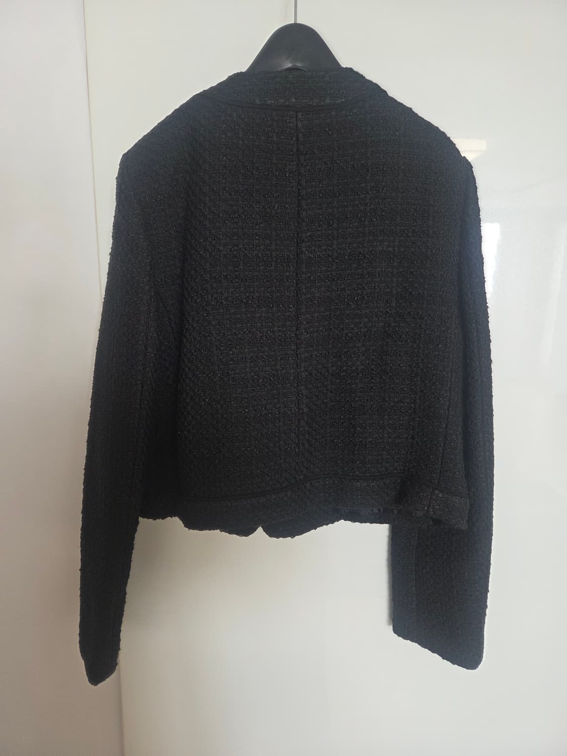 케네스레이디 트위드 포켓 숏 자켓 판매(택달린새제품) 상품이미지4