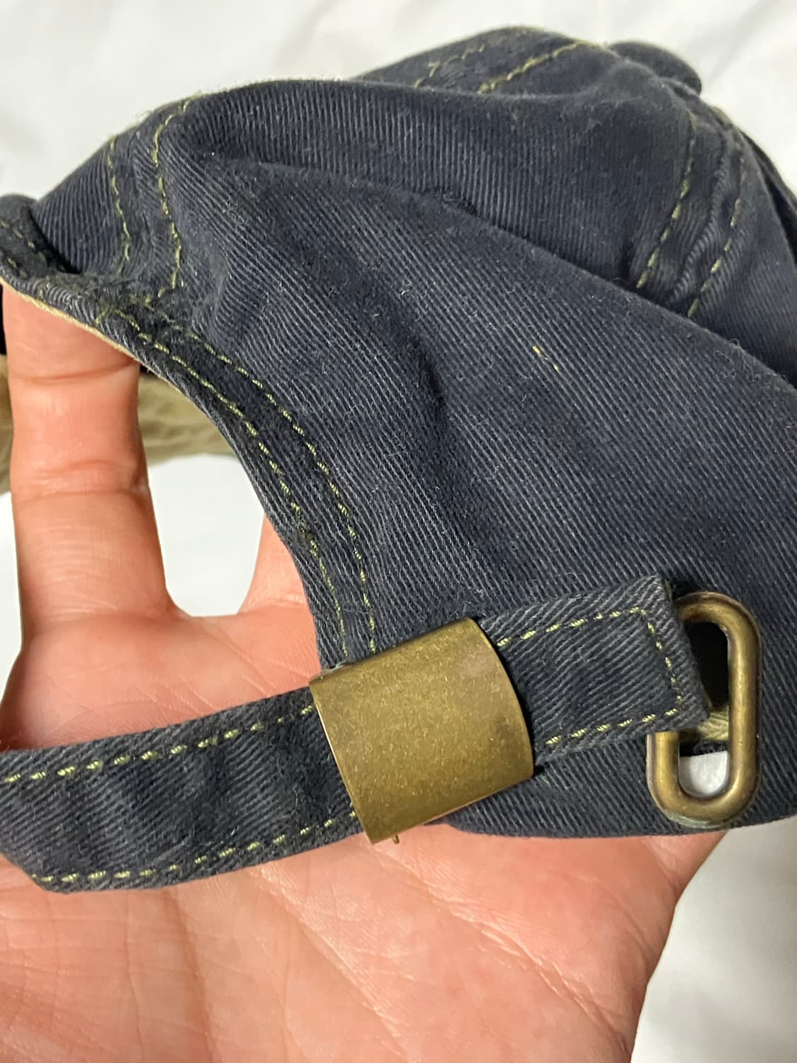 00s 빈티지 GAP 갭 볼록로고 모자 워시드 블랙 상품이미지3