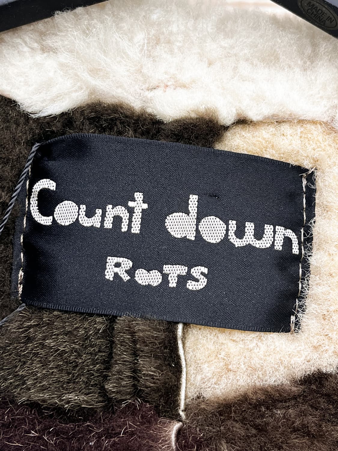Count Down Rots 패치워크 무스탕 상품이미지5