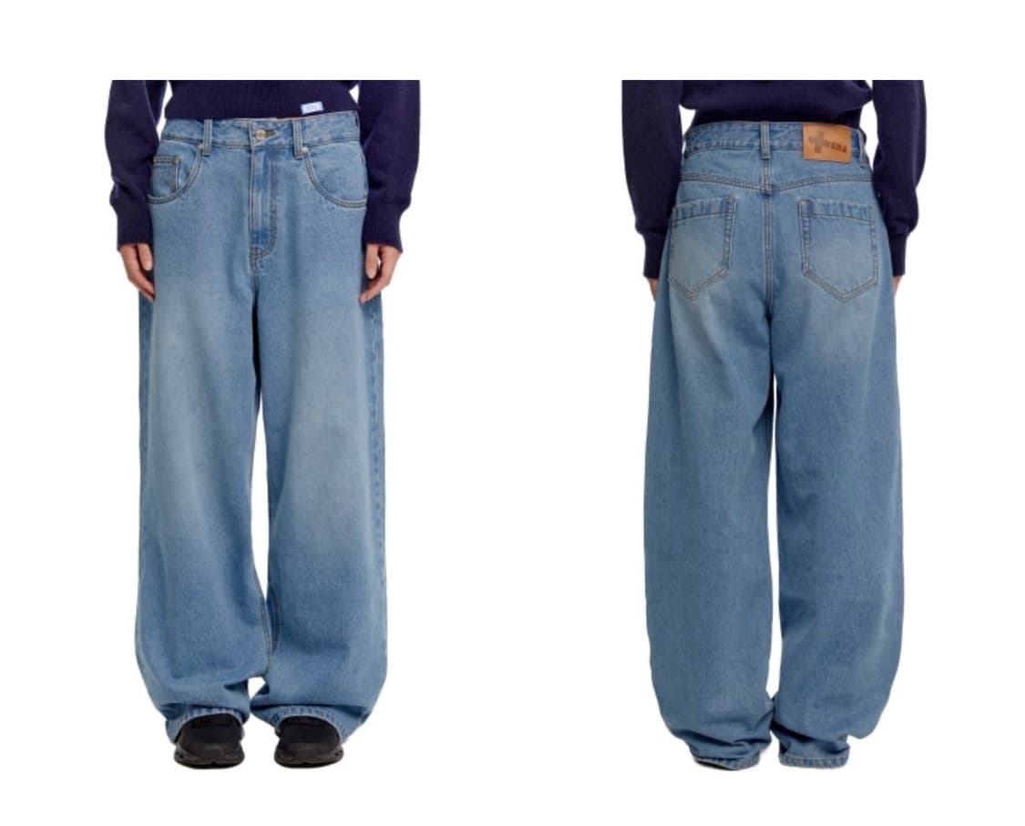 era 와이드데님 라이트블루 S 제니 데님 상품이미지8