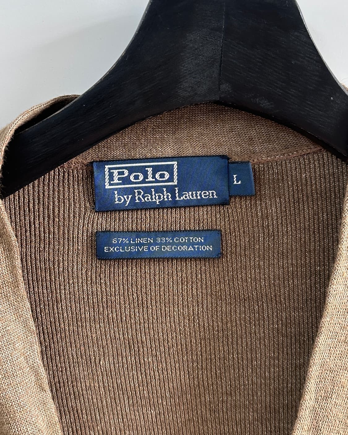 폴로 린넨/코튼 슈팅 가디건 (va.25) 상품이미지5