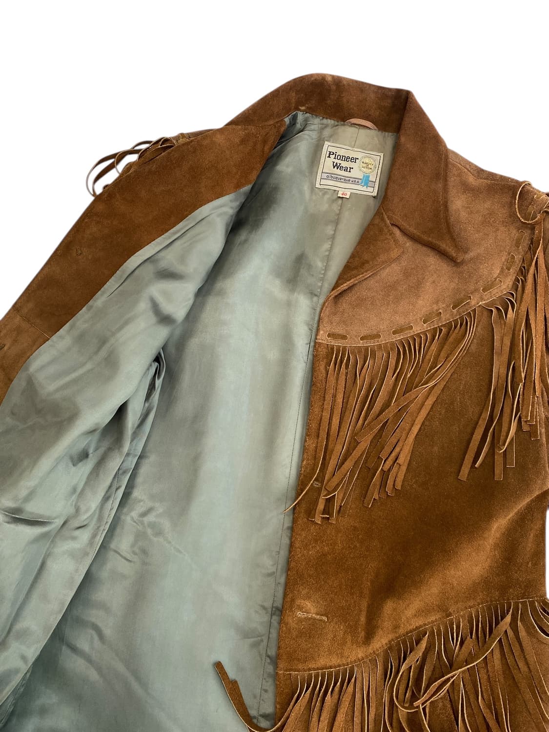 7-80's Pioneer Wear 스웨이드 프린지 자켓 상품이미지7