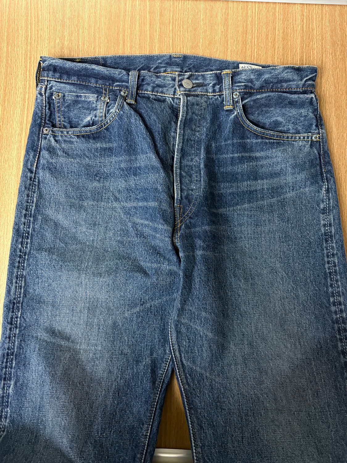 오어슬로우 105셀비지 데님 상품이미지4