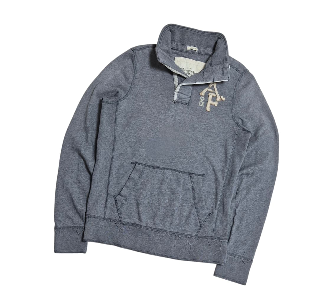 아베크롬비 반집업 코튼 맨투맨 상품이미지1