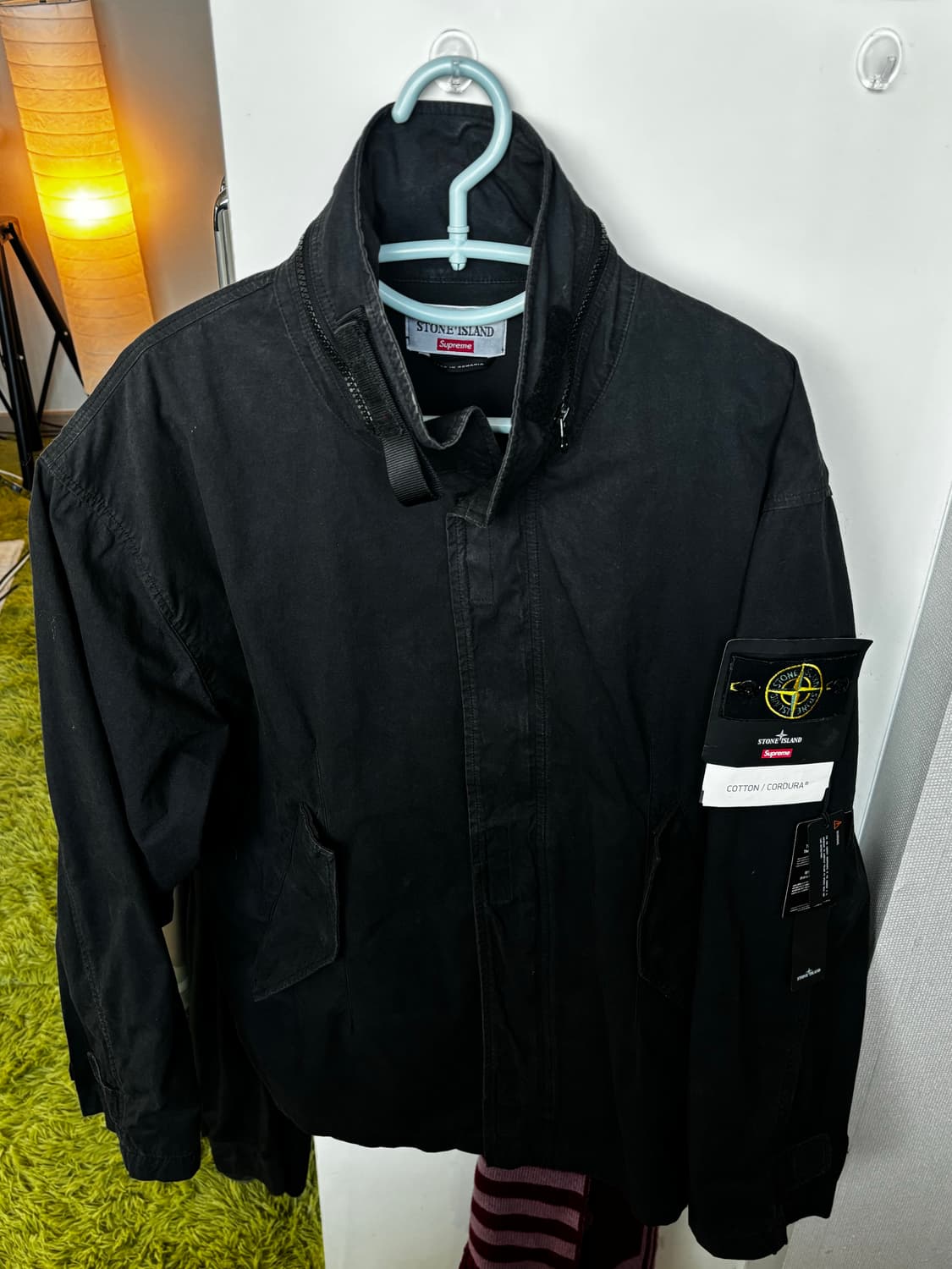 슈프림 스톤아일랜드 코듀라 쉘자켓 L사이즈 상품이미지1