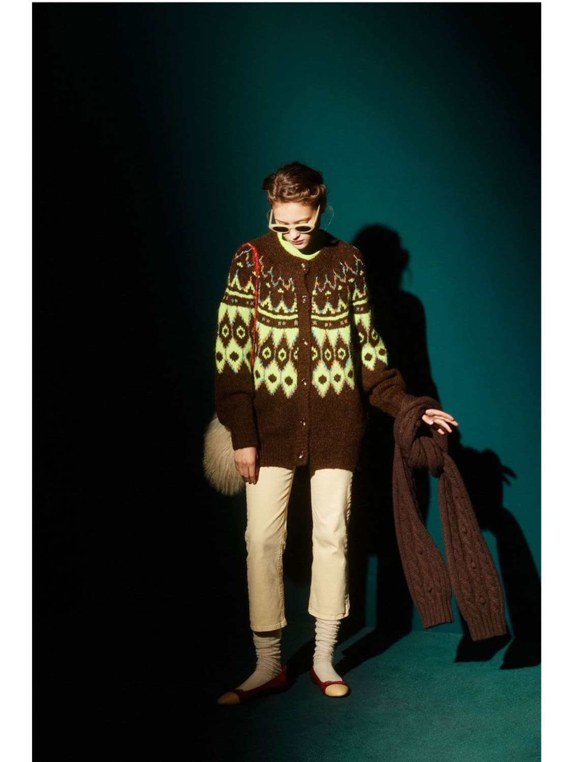 Green butter 니트 가디건 상품이미지1