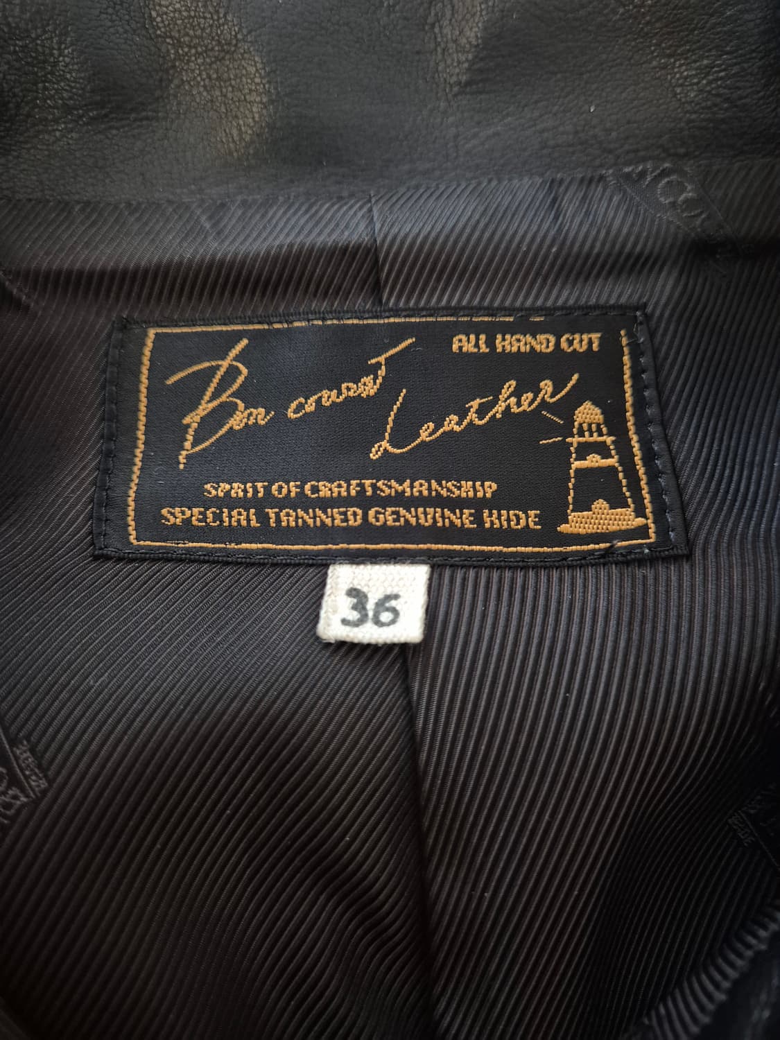 [본쿠라] 사샤 레더 카코트 36 (97-100) 상품이미지4