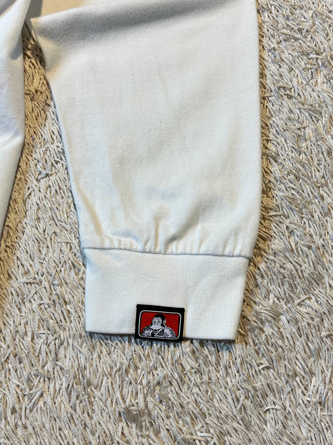 벤데이비스 BEN DAVIS 프린팅 롱슬리브 긴팔 화이트 상품이미지2