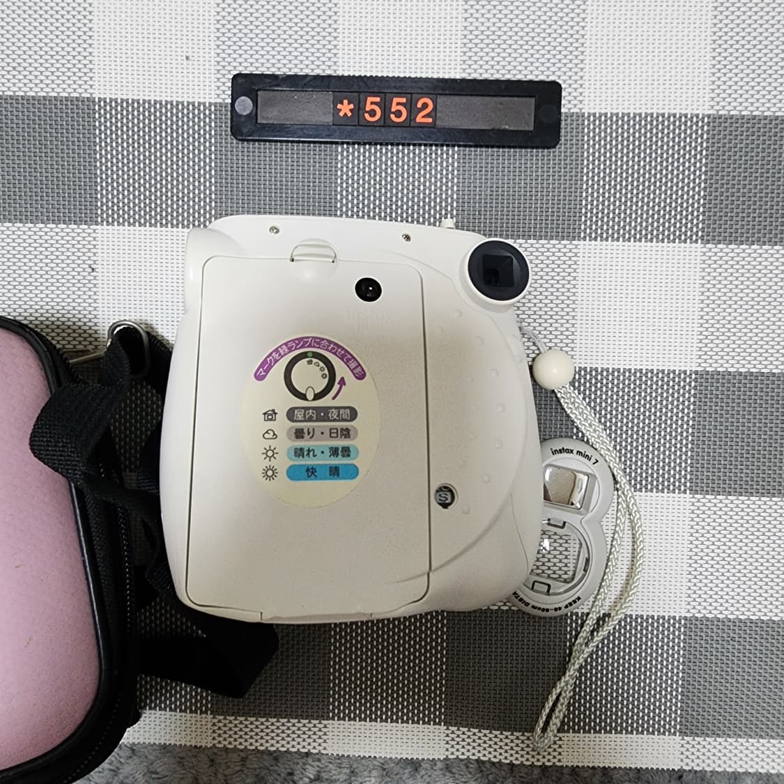 후지 체커 인스탁스 미니 7S 폴라로이드 카메라 케이스포함 상품이미지3
