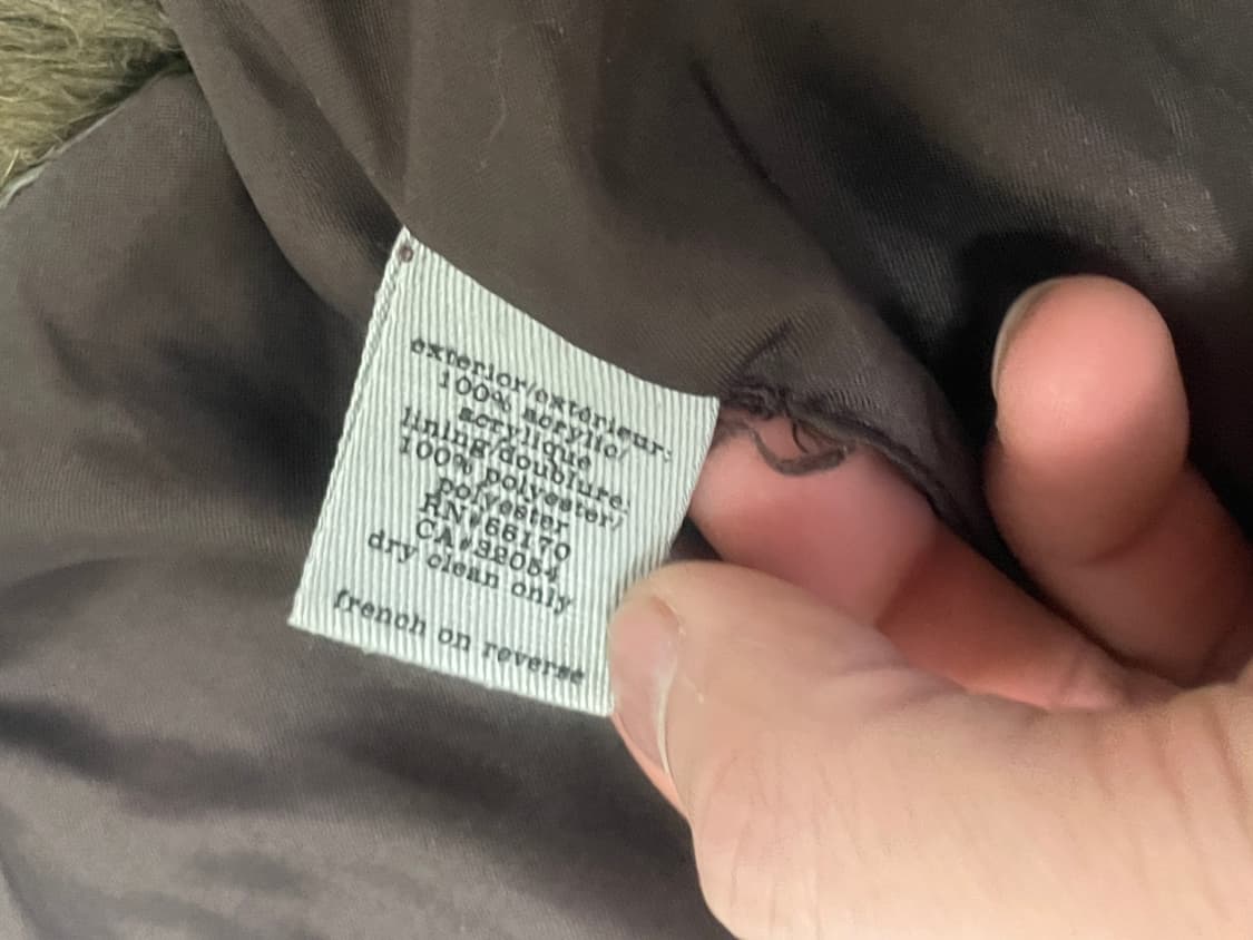 에콜레 텍스처 컬리 보헤미안 퍼 베스트 J03413 상품이미지5