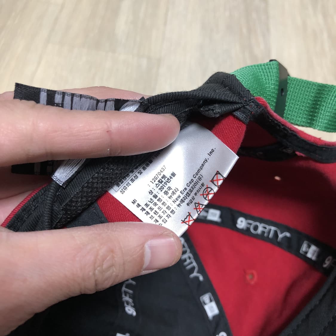 (OS) 뉴에라 NEW ERA 1920 언스트럭쳐 레드 볼캡 상품이미지8