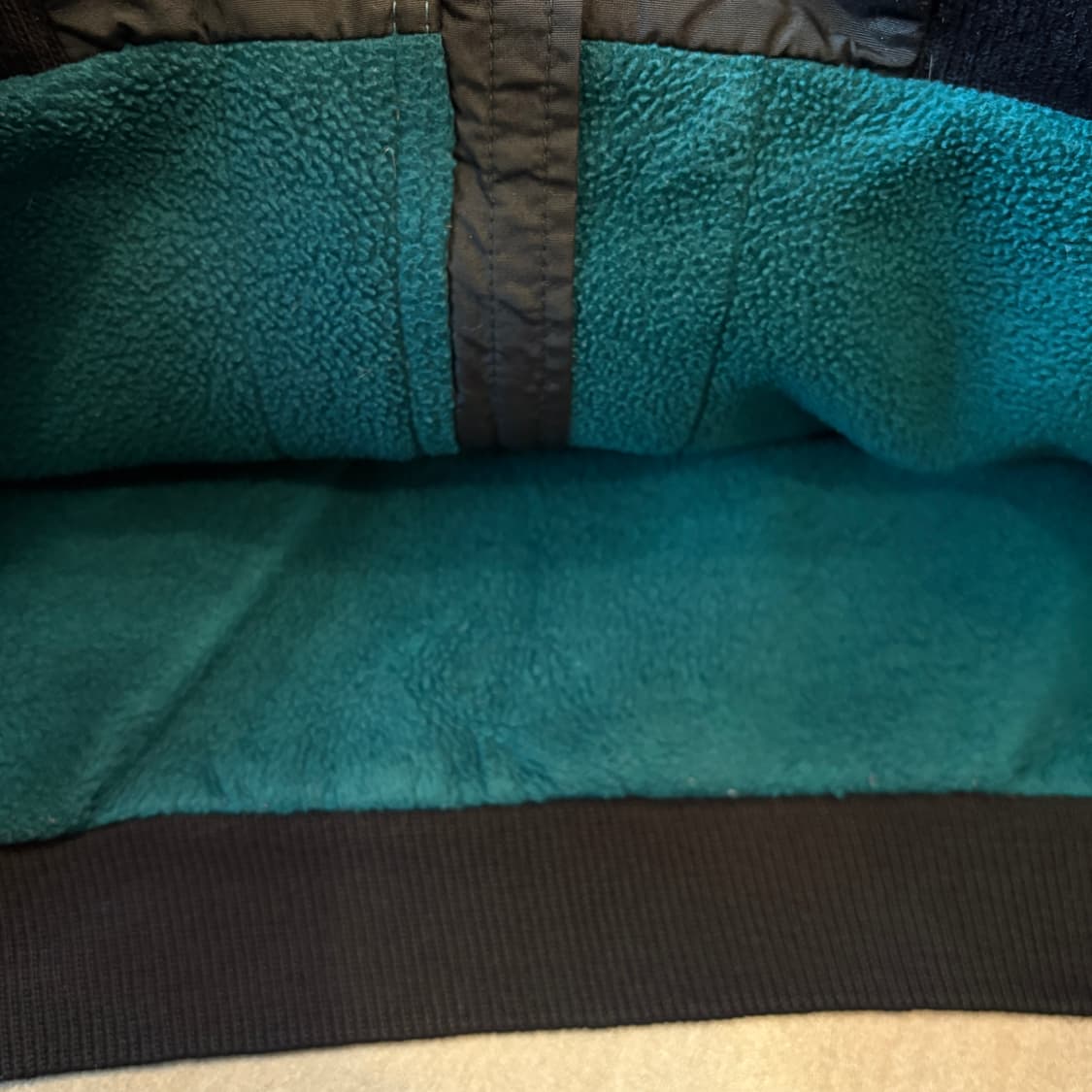 90s L.L.bean 90년대 생산 엘엘빈 블랙 웜업 자켓 상품이미지8