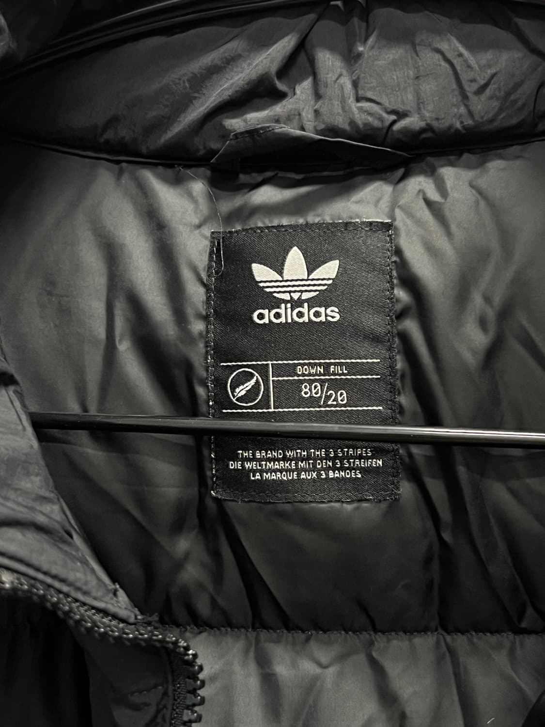 아디다스 덕 다운 리젠 후드 푸퍼 재킷 블랙 상품이미지4