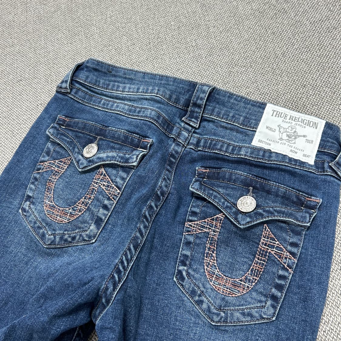 트루릴리전 섹션 로우시트 데님팬츠(30) 상품이미지2