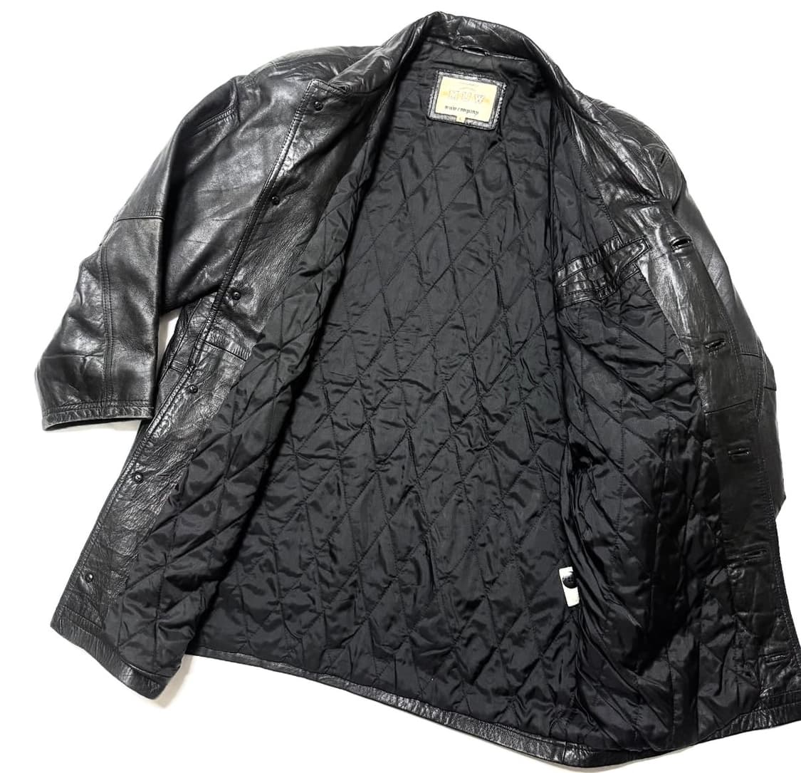 MUW - 레더 코트 상품이미지4