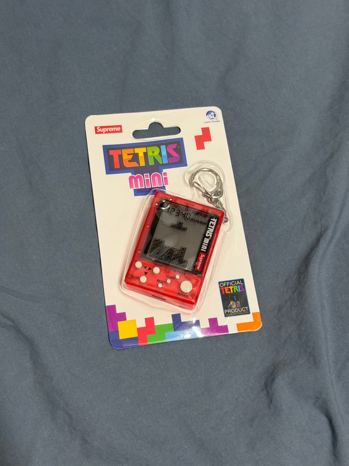 슈프림 x 테트리스 미니 레드 - 24SS 키링 상품이미지2