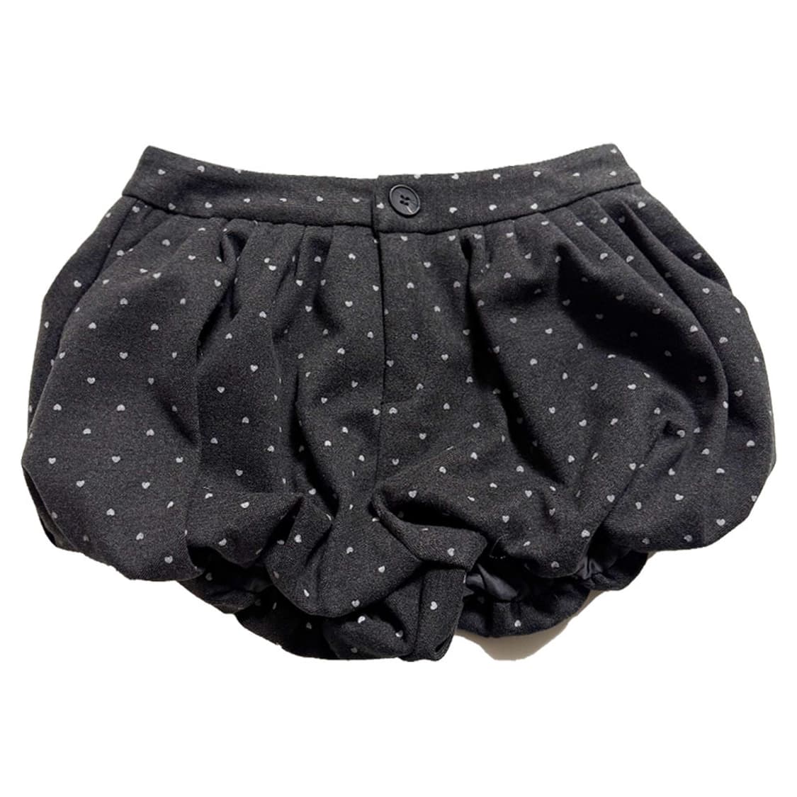새상품 하트 기모 벌룬 숏팬츠 S (차콜) 상품이미지1