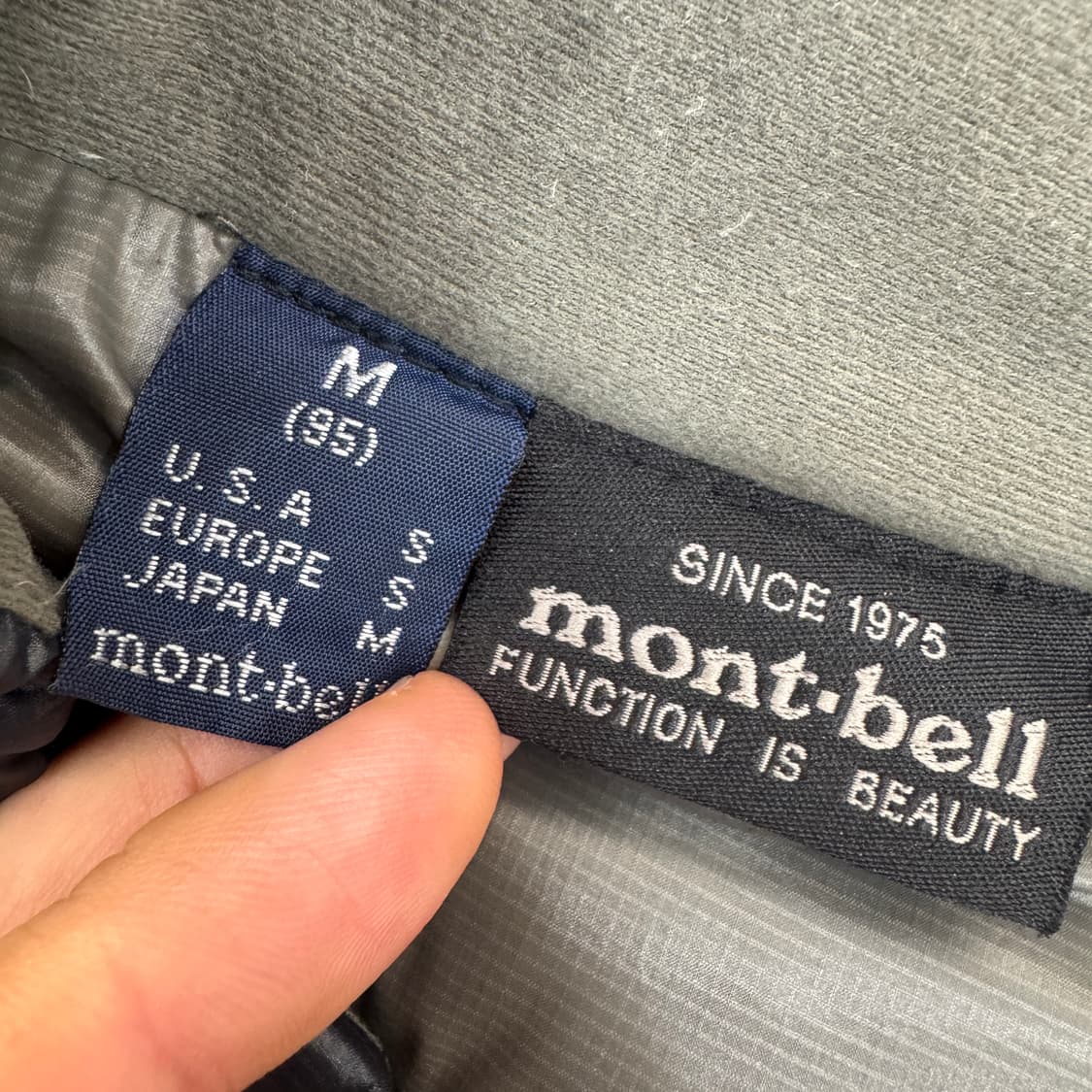 M 몽벨 경량 패딩 자켓 상품이미지8
