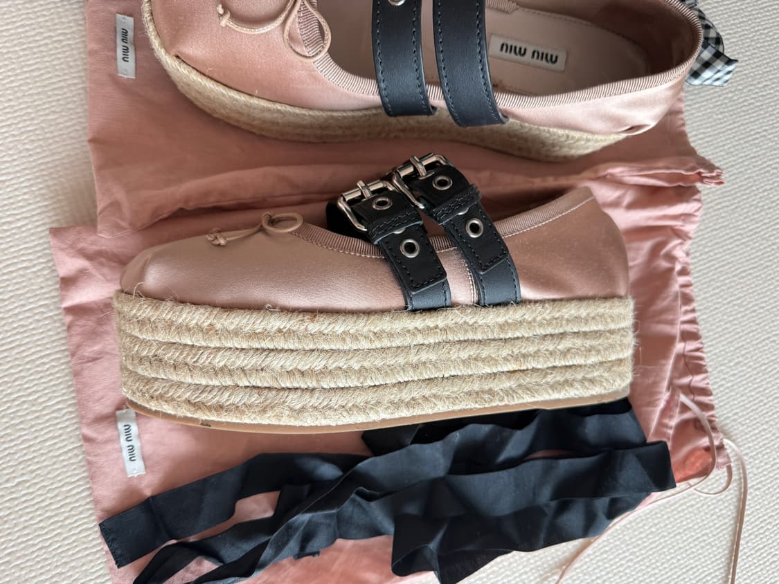 미우미우 발레리나 에스파듀37 상품이미지4