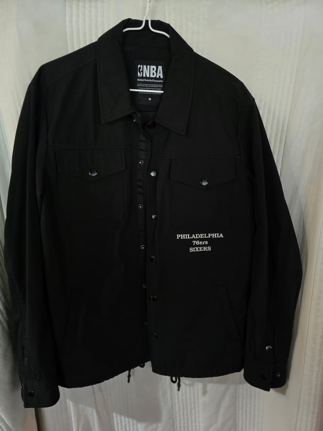 NBA 필라델피아 세븐티식서스 코치 자켓 상품이미지2