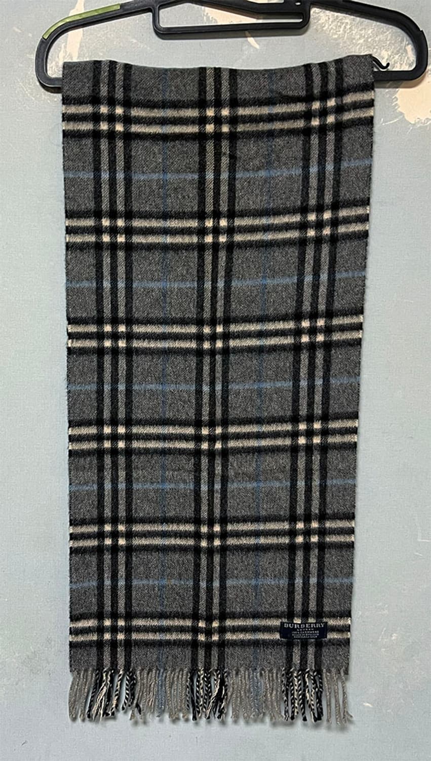 버버리 캐시미어 롱 목도리 머플러 체크 시크니쳐 캐주얼 잉글랜드  상품이미지1