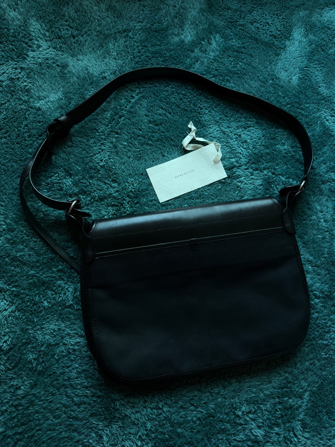 올드조 레더 크로스백 블랙 상품이미지2