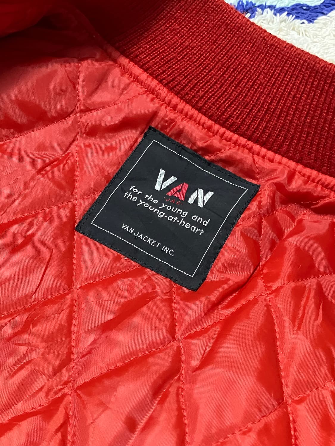 van 바시티 자켓 상품이미지4