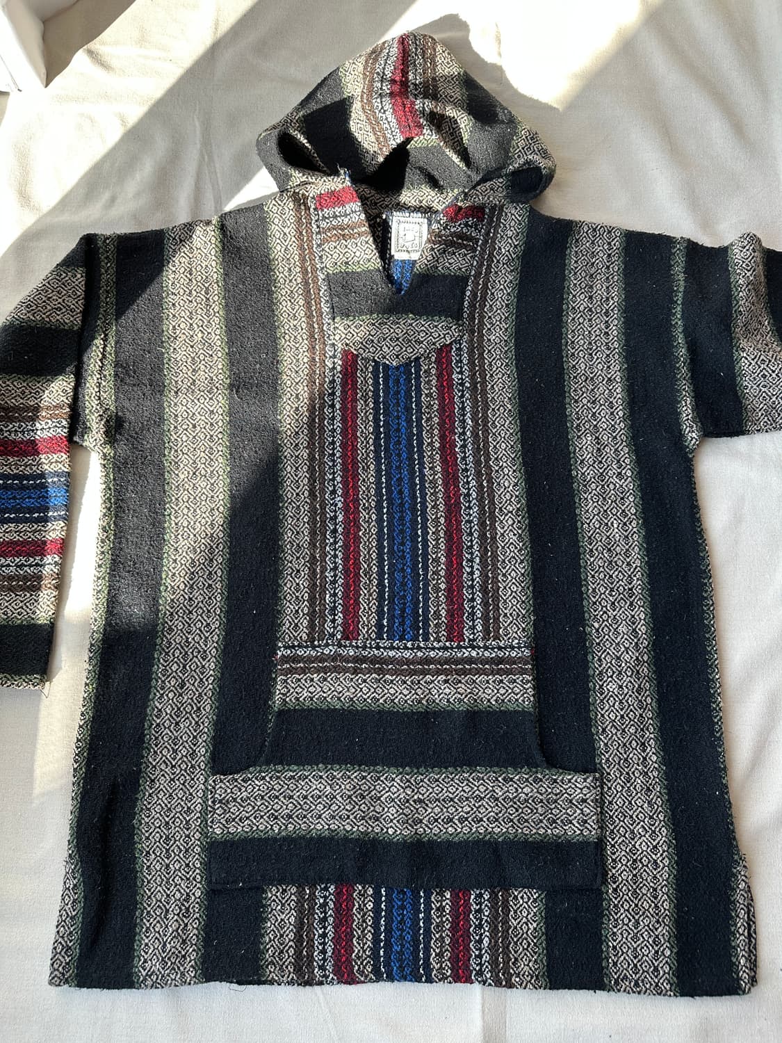 멕시칸 바자 풀오버 니트 후디 L-XL 상품이미지7