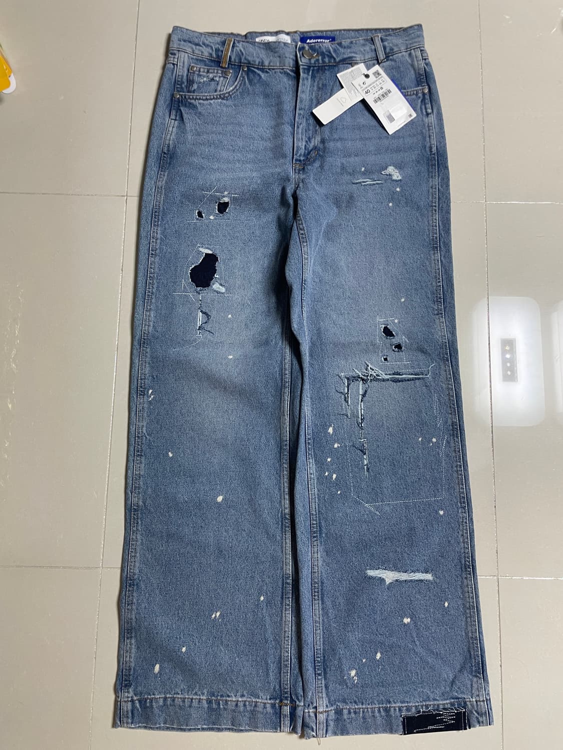 아더에러 자라 데님 팬츠 자더에러 데님 팬츠 초판 상품이미지1