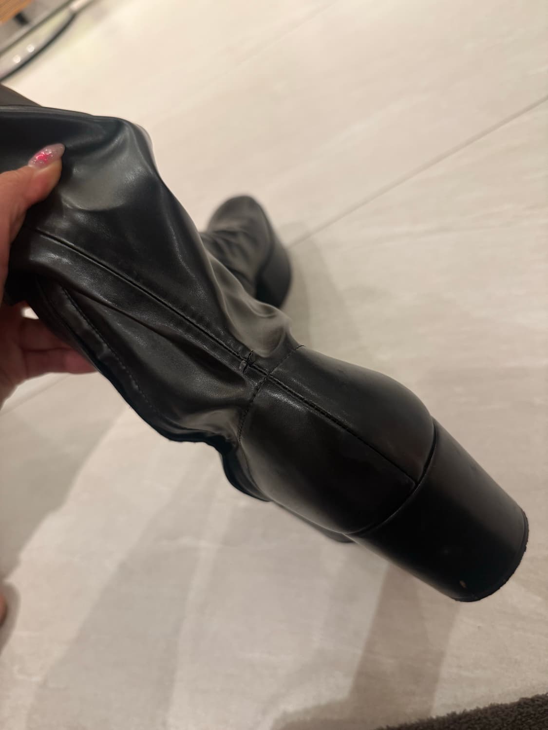프라다 블랙 롱부츠 플랫폼 39사이즈 상품이미지3