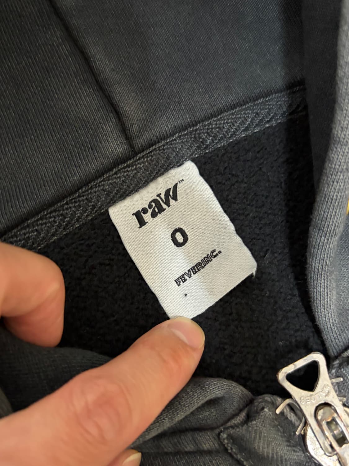 블라인드파일즈 후드 집업 0사이즈 상품이미지3