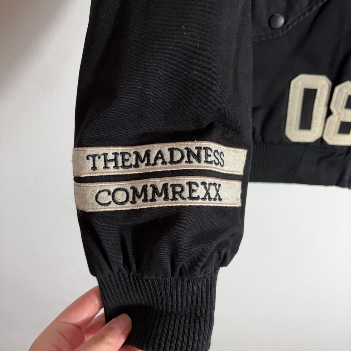 THEMADNESS 항공 점퍼 블랙(XL) 상품이미지5