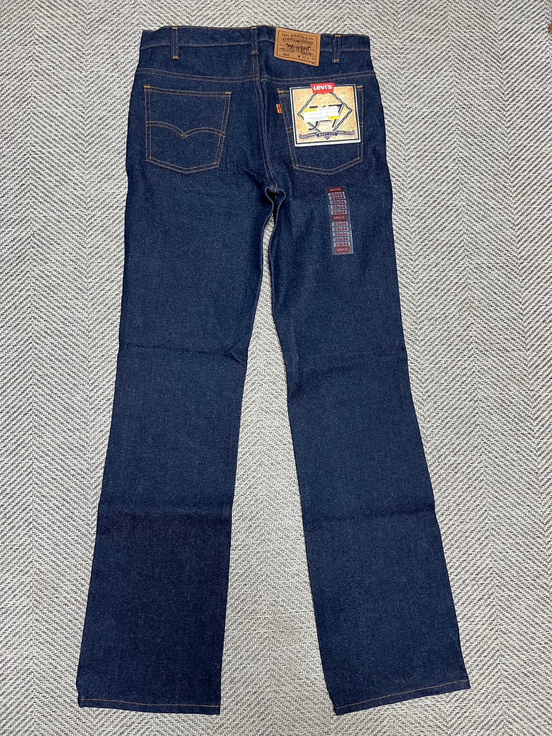 90s 리바이스 517 33x34 오렌지탭 데드스탁 상품이미지2