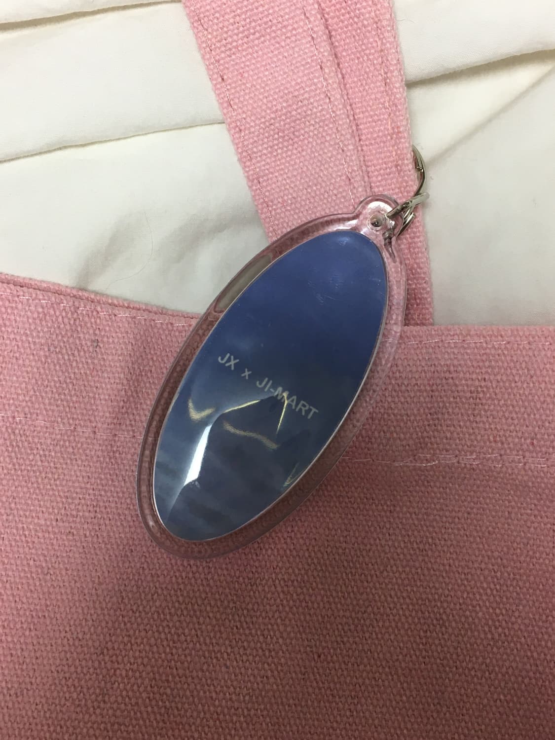 지초이(JICHOI) JX x JI-MART 핸드백(베이비 핑크) 상품이미지4