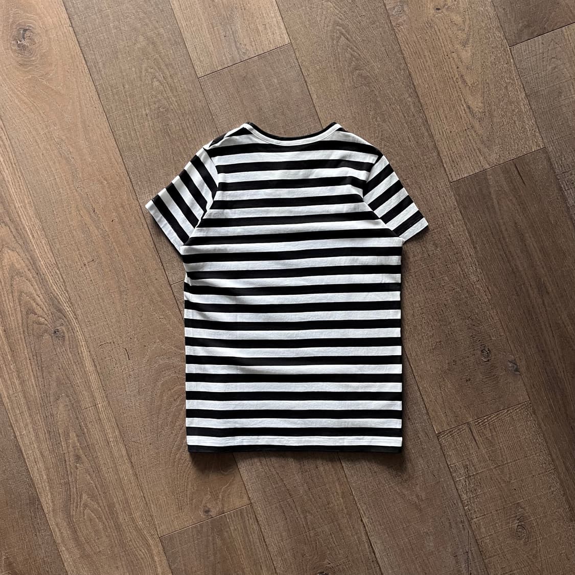 Velour Pattern Stripe Half T 상품이미지6