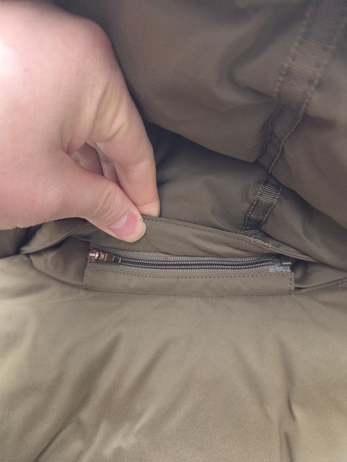 헤지스 구스다운 패딩 상품이미지6