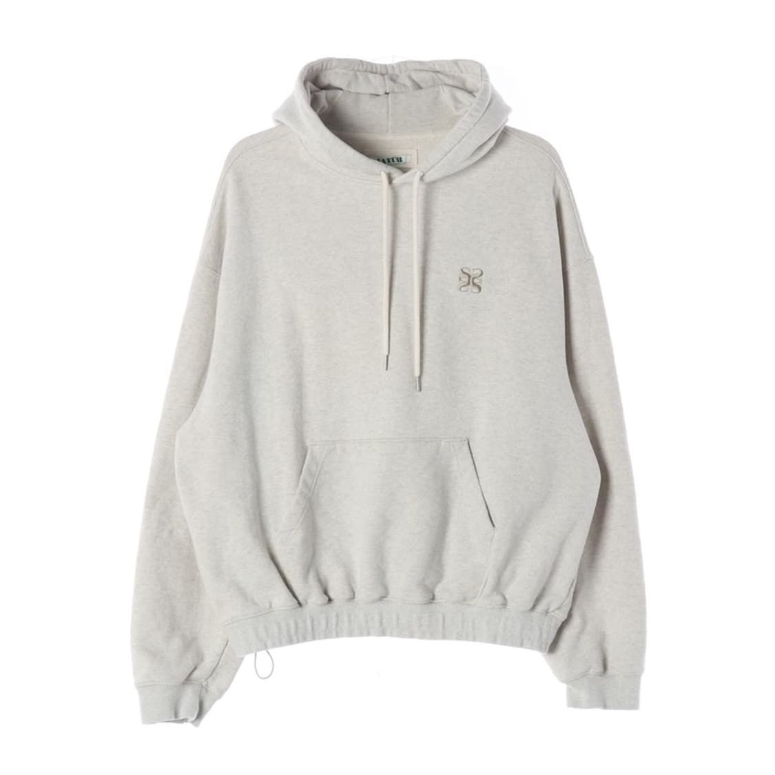 SATUR 미니 로고 자수 후드티  상품이미지1