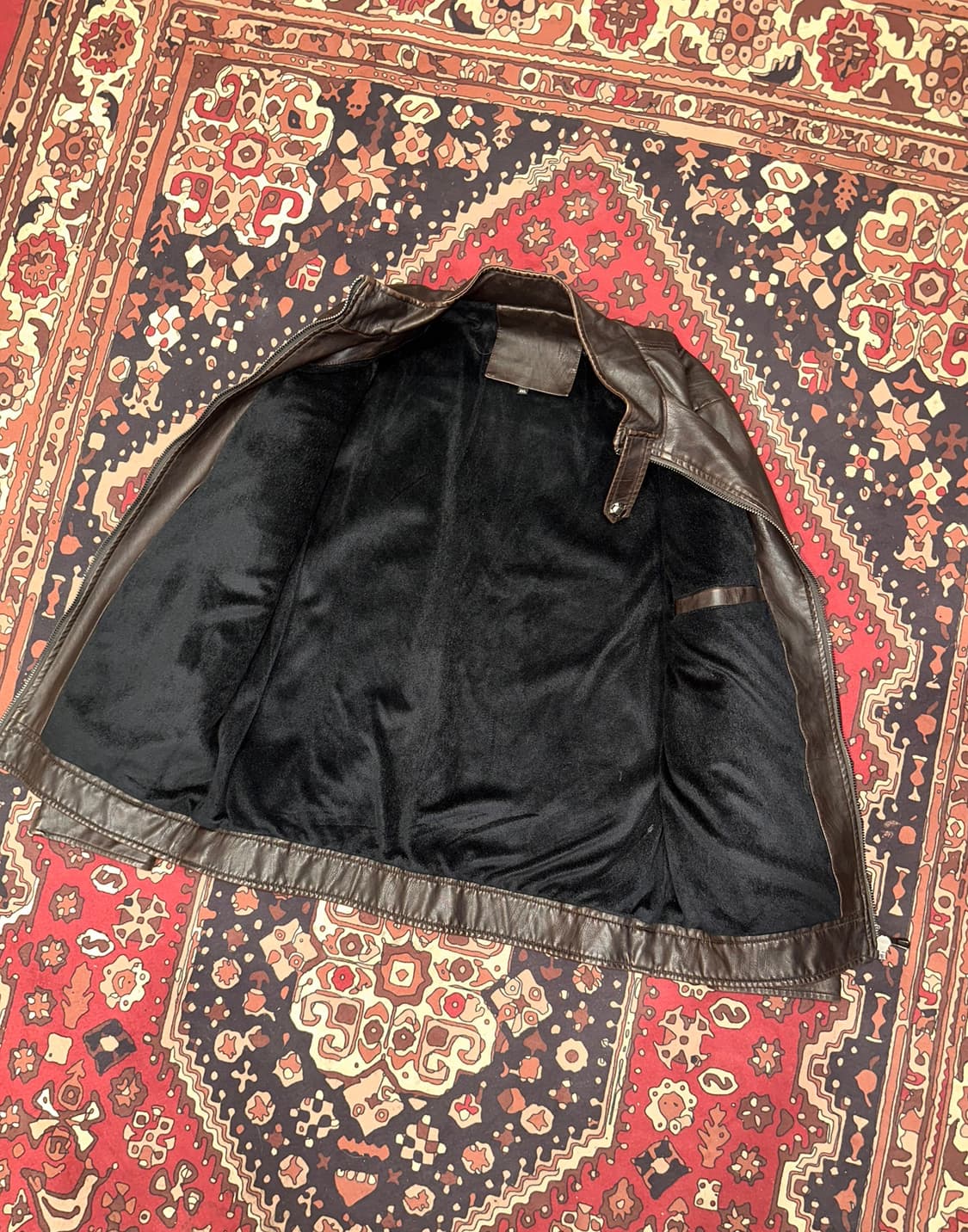 ( 2XL ) 바이커가죽 레더자켓 가죽자켓 바이커자켓 라이더자켓 상품이미지3