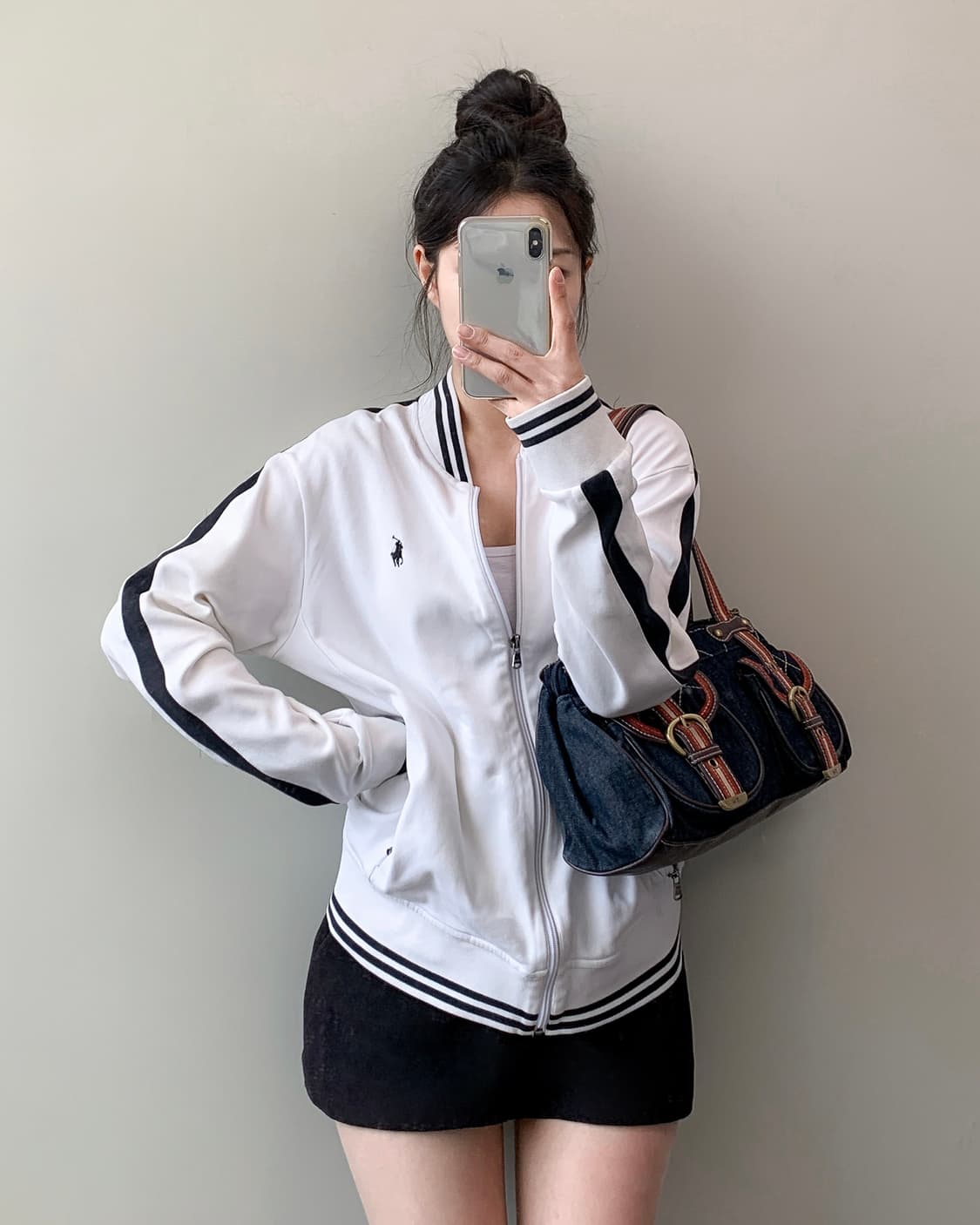 폴로 코튼 집업 상품이미지2