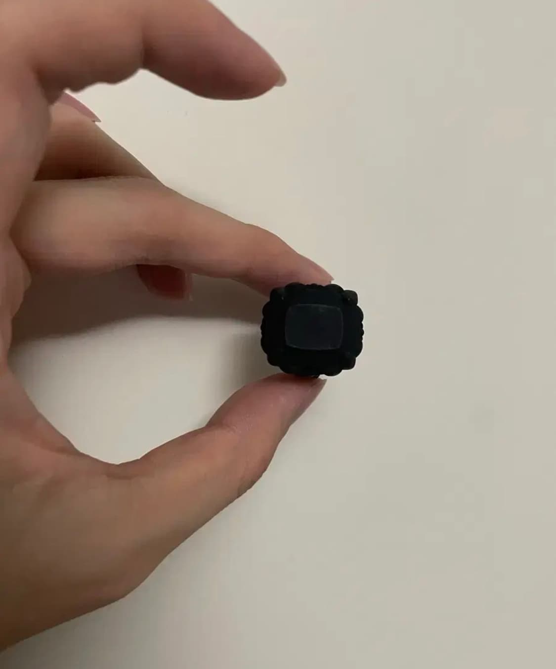 크롬하츠 실리크롬 칵 & 테일 링 블랙 반지 상품이미지4