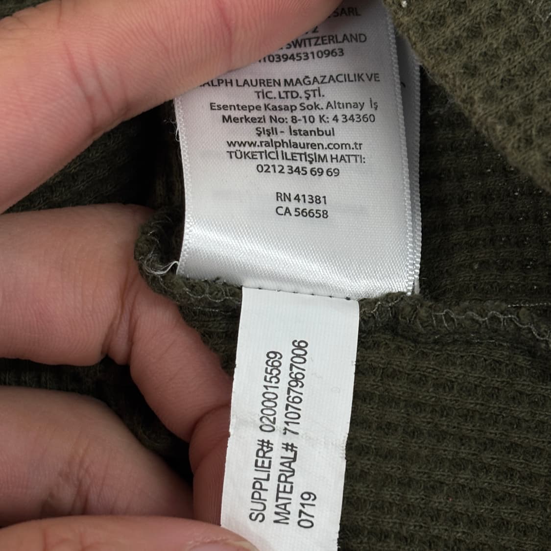 폴로 와플 롱슬리브 상품이미지7