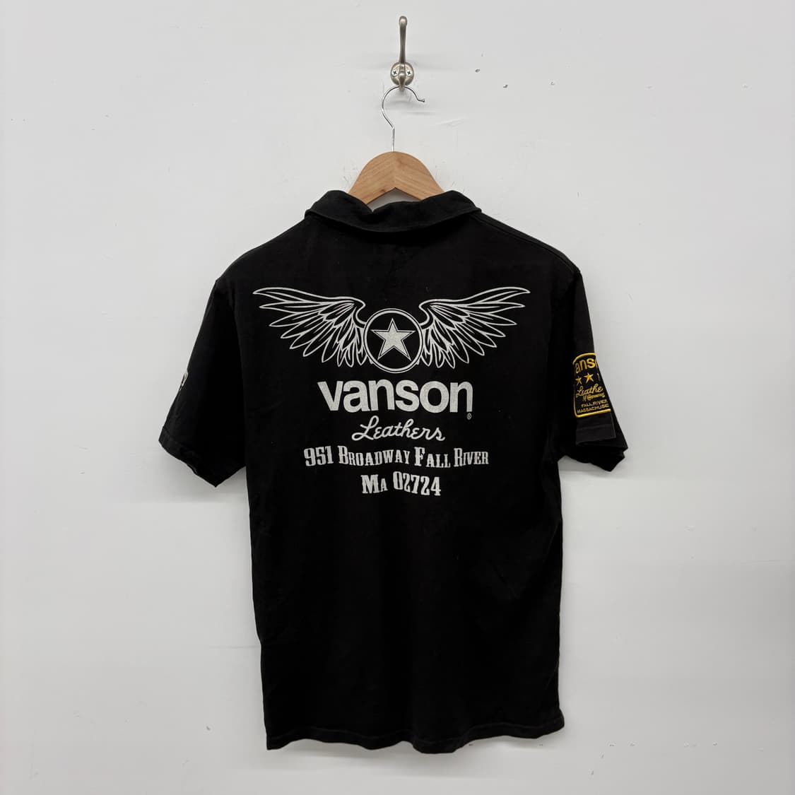 VANSON 밴슨 반팔 카라티 남L 슬림핏 상품이미지5
