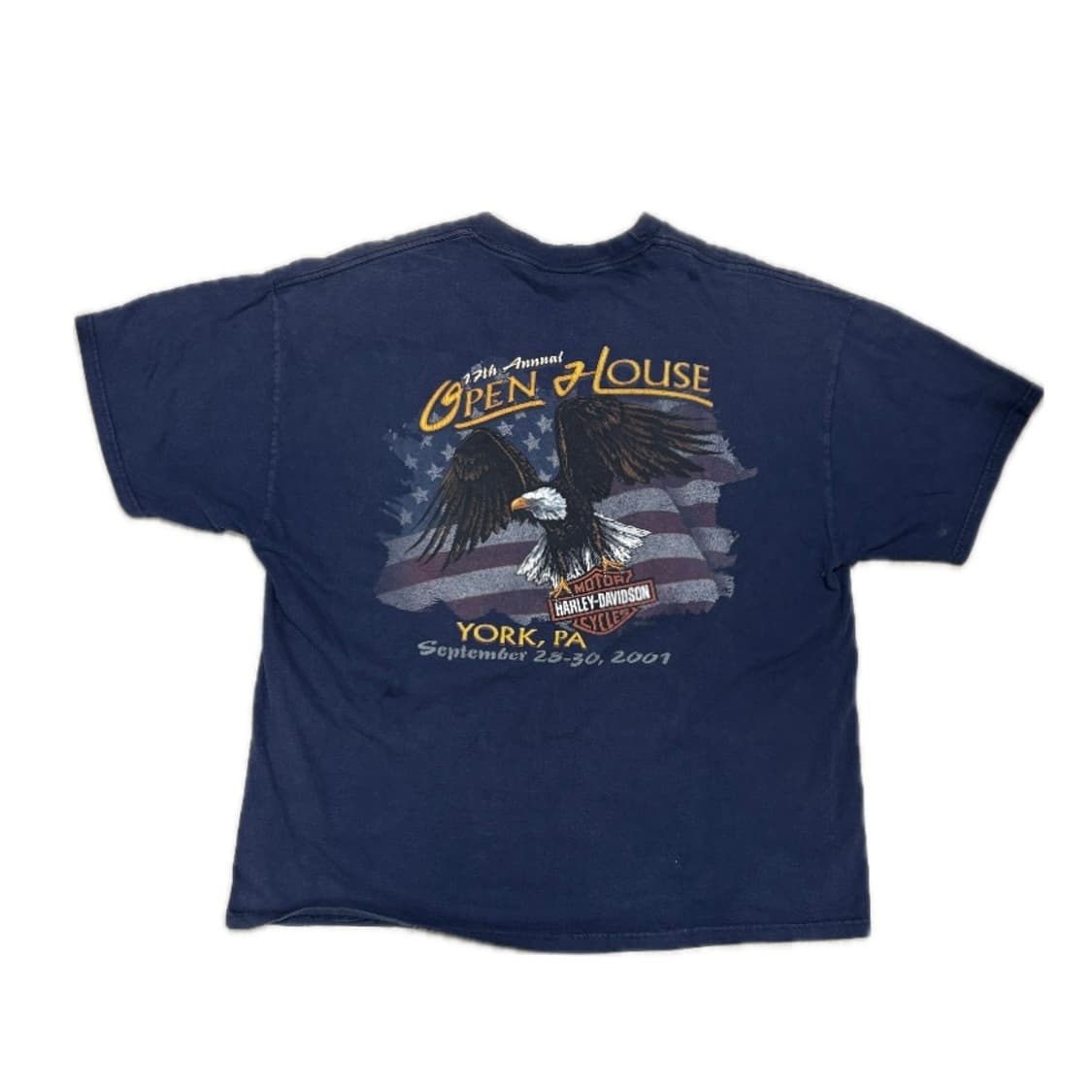 할리데이비슨 A Touch of Class 반팔 네이비 상품이미지2