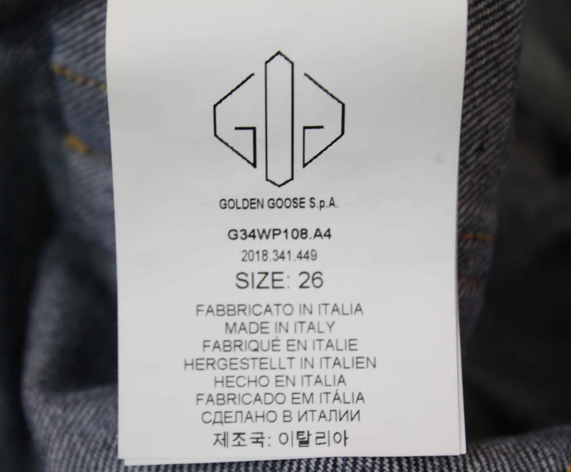 P-6572/골든구스 매장판 여성용 청바지 26 상품이미지4