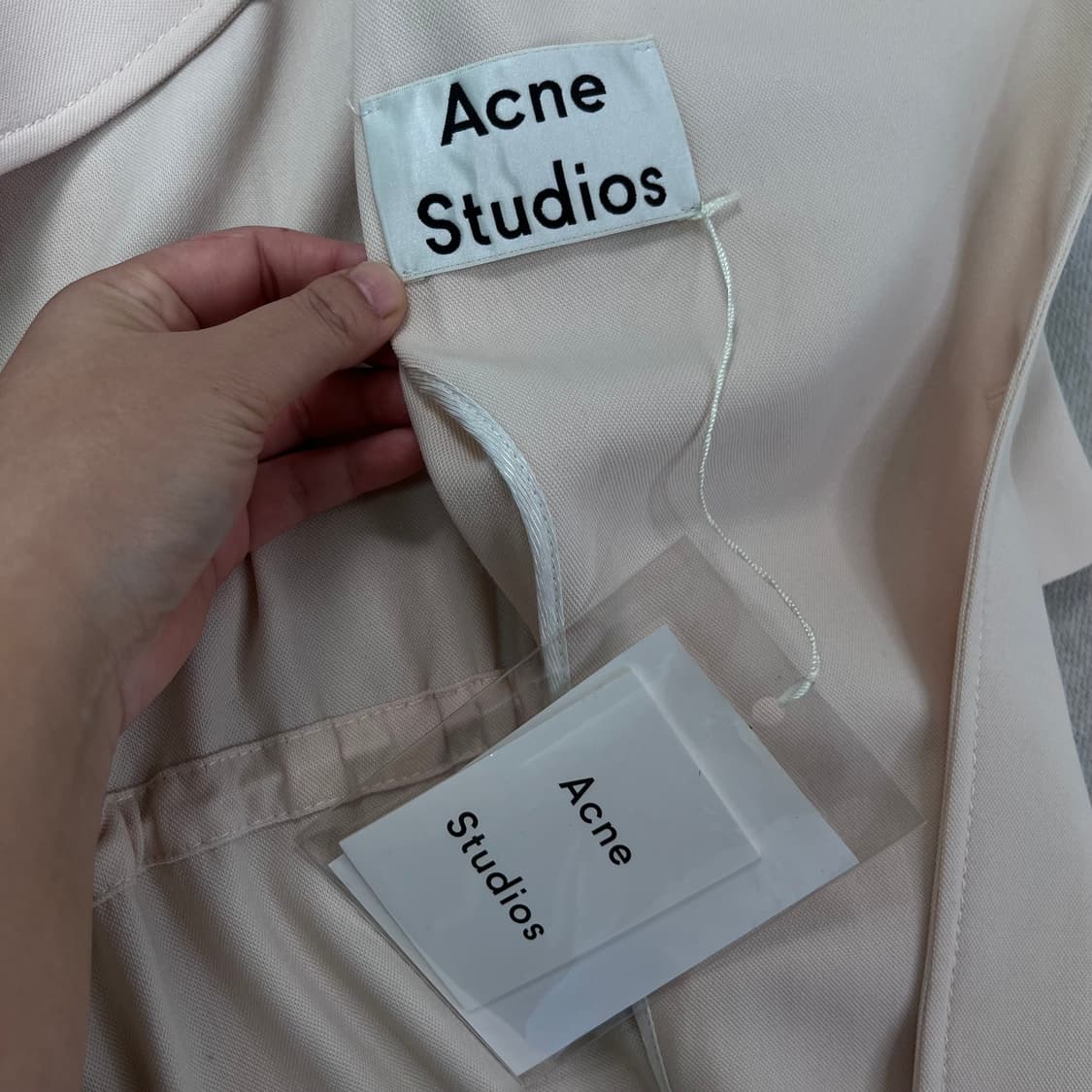 95 아크네 스튜디오 후드 코트(LILA FLU WO PSS17) 세제품 상품이미지4