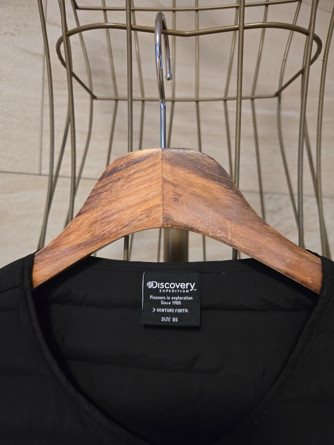 [95] 디스커버리 남성 경량 구스 패딩 조끼 상품이미지5