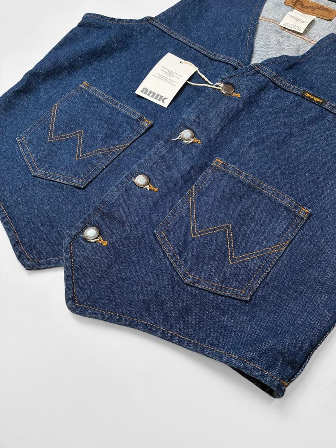 랭글러 90s 카우보이 웨스턴 데님 조끼 PN5180 상품이미지4