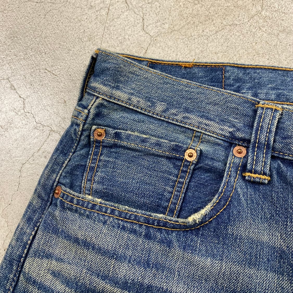 리바이스 501 레드 탭 워싱 진 (36) 상품이미지10