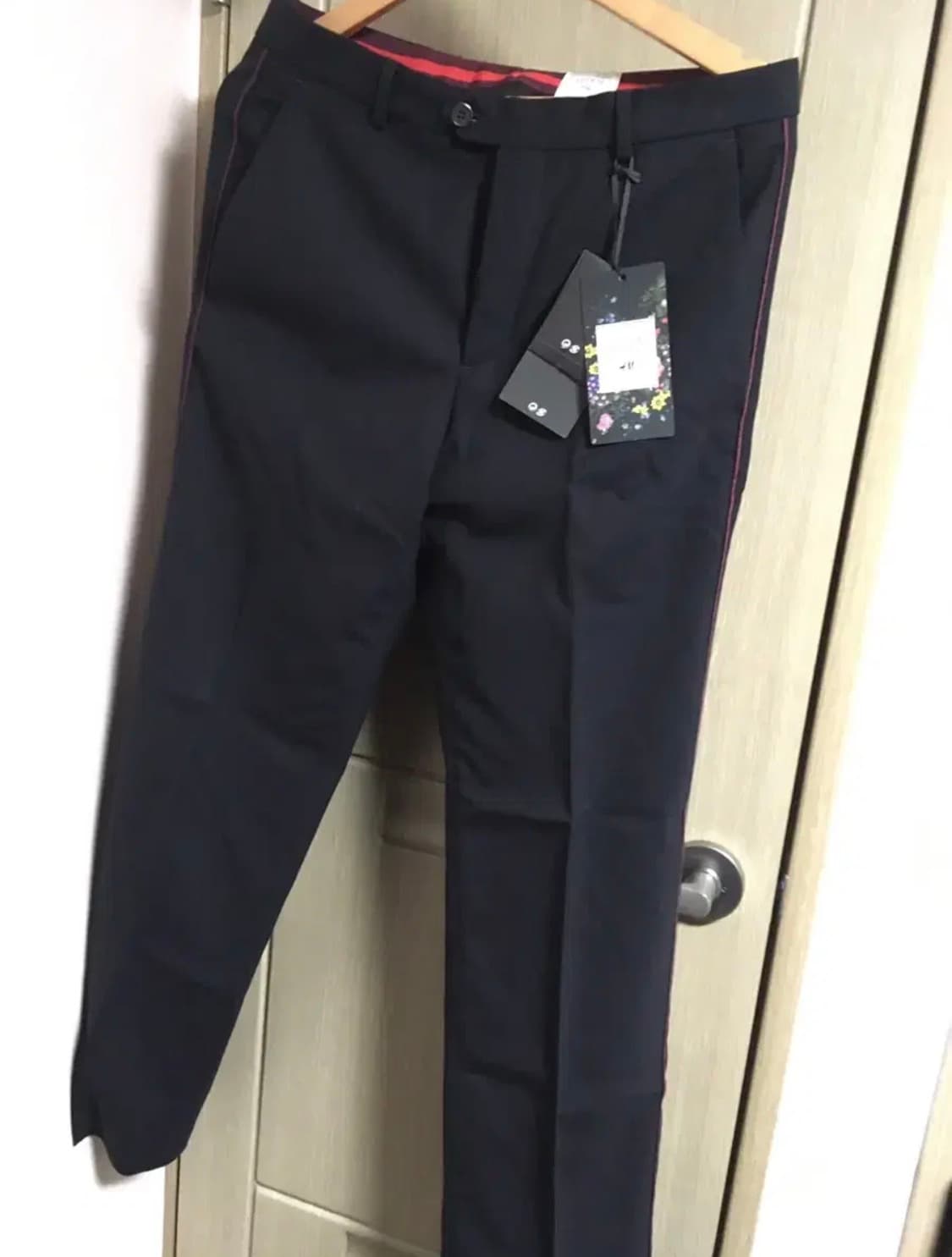 H&M X ERDEM 콜라보 메리노울 와이드 슬랙스 상품이미지4